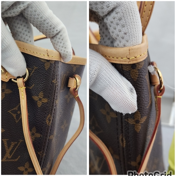 Auth NWOT Louis Vuitton Neverfull PM - Picture 9 of 11
